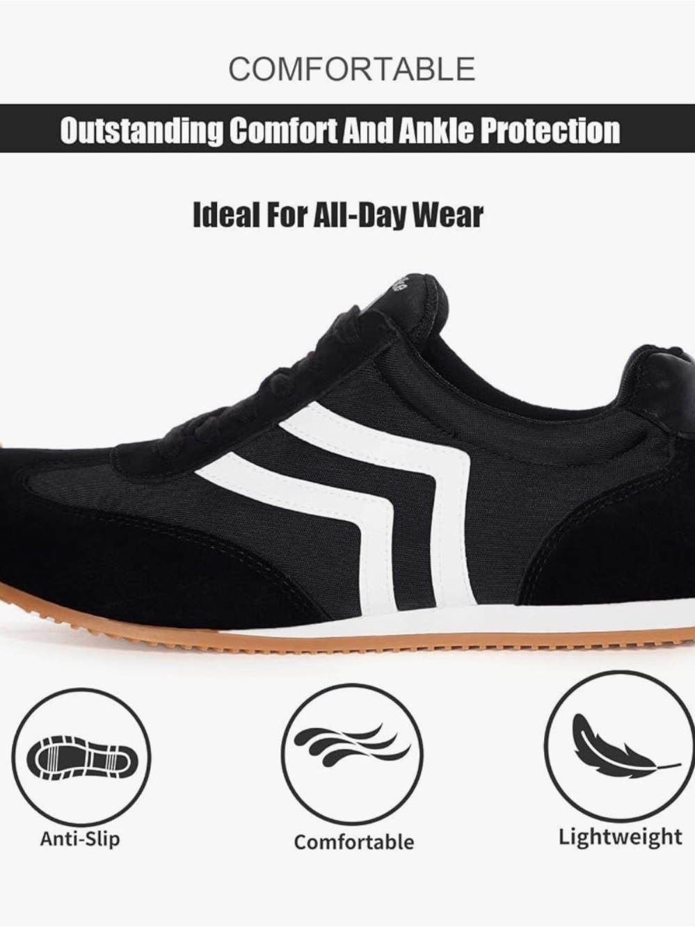 NWOT Sisttke Zero Drop Suede Leather Weightlighting Comfort Lightweight Sneaker - Picture 2 of 8